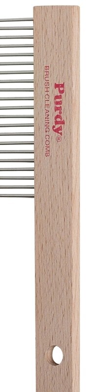 NEW PURDY 144068010 USA MADE 7″ WOOD HANDLE PAINT BRUSH CLEANER COMB 6136253