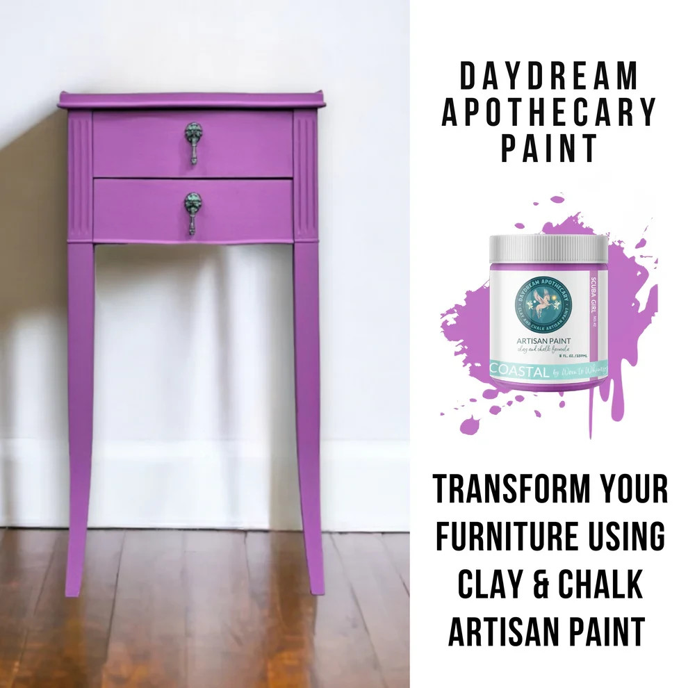 Daydream Apothecary Coastal Artisan Clay & Chalk Paint Scuba Girl Vibrant Violet