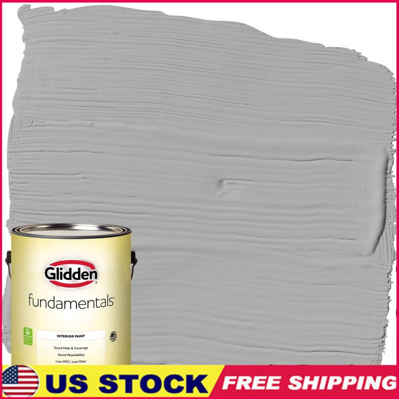 Low VOC Interior Paint Quick Drying Washable Good Coverage 1 Gallon количи New