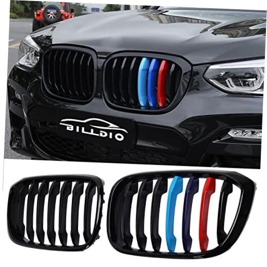 G01 G02 Color Grille，Front Kidney 2018-2021 X3 G01 X4 G02 Single Slat & M Color