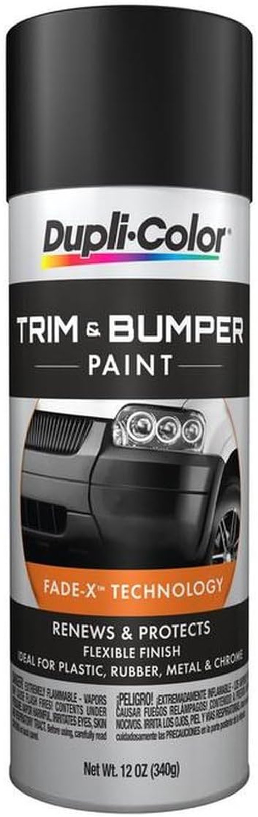 ETB101000 Trim and Bumper Spray Paint – Black -11 Oz. Aerosol Can