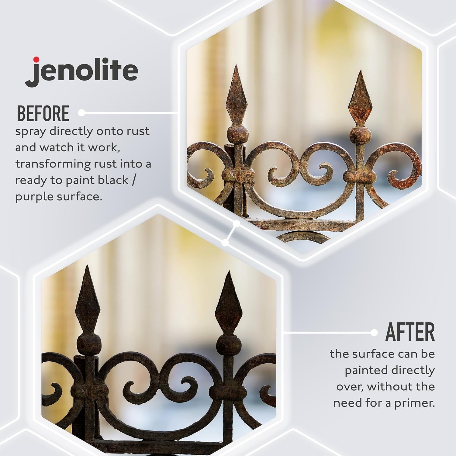 Fast-Acting Rust Converter 1L: Paint-Ready Surface