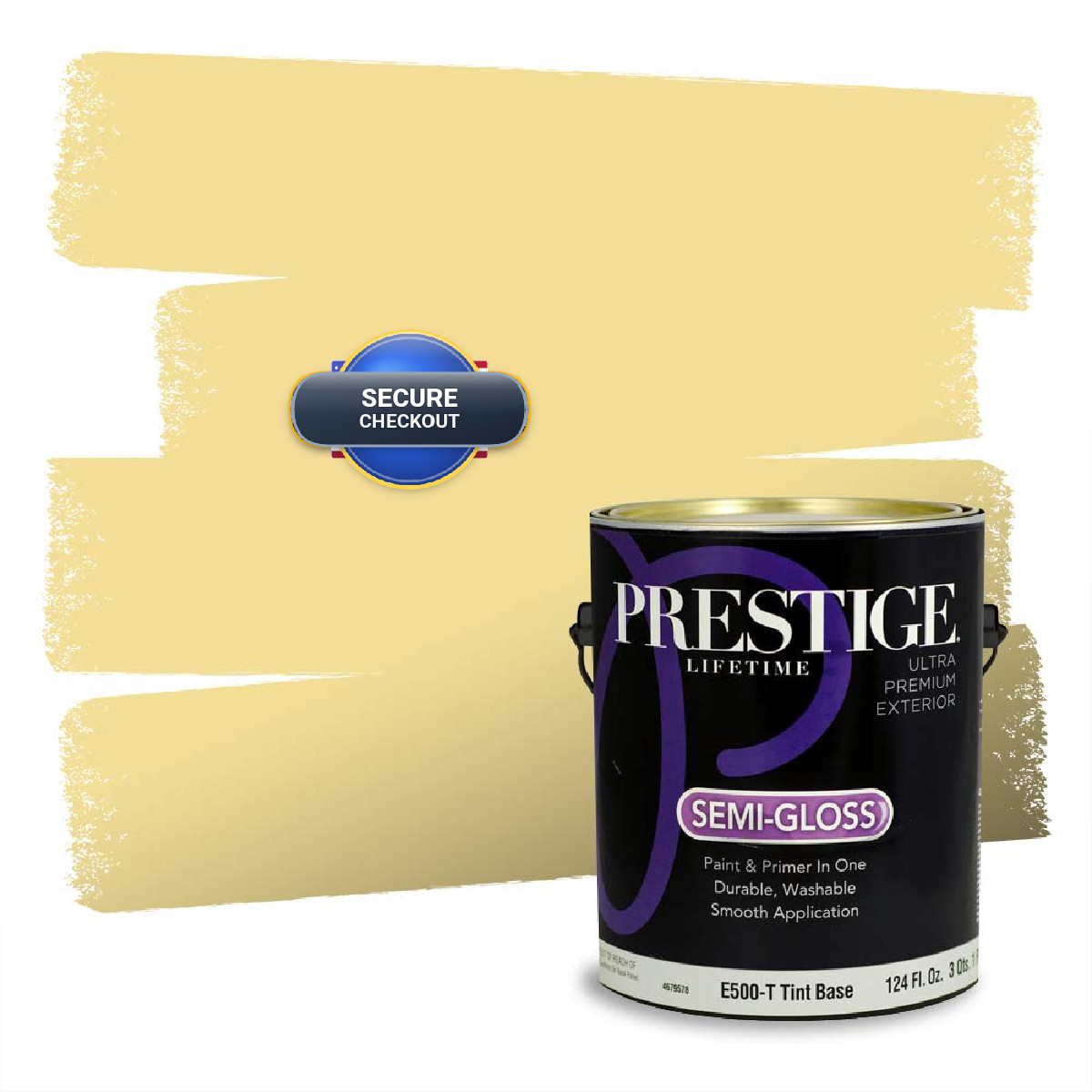 Prestige Paints Exterior Paint And Premiumr In One 1-Gallon Semi-Gloss Comparabl