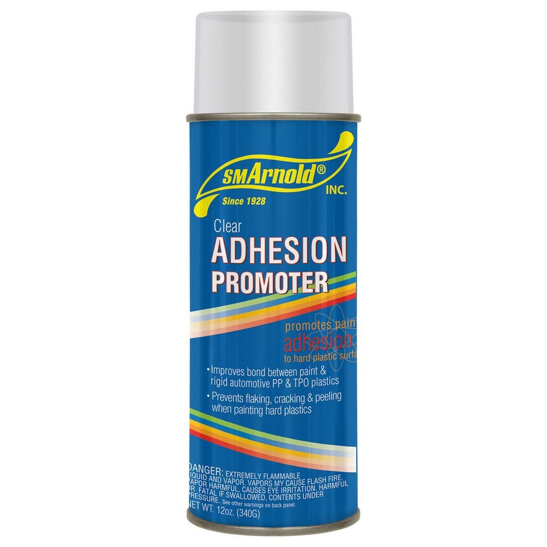 SM Arnold 66-001 Clear Adhesion Promoter for Automotive Plastics – 12 Oz. High-P