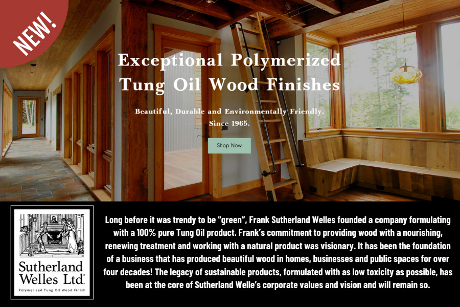 Sutherland Welles Interior Polymerized Tung Oil Low Lustre – 1 Quart