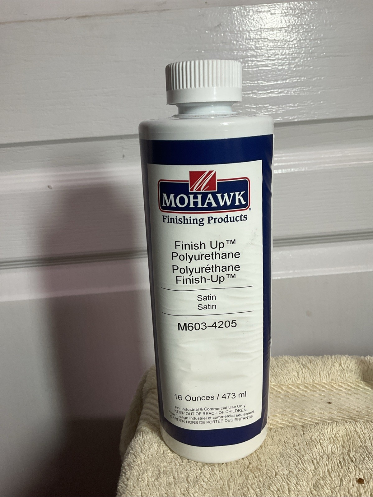 Mohawk Finishing Products Polyurethane Finish Up Satin 16oz M603-4205