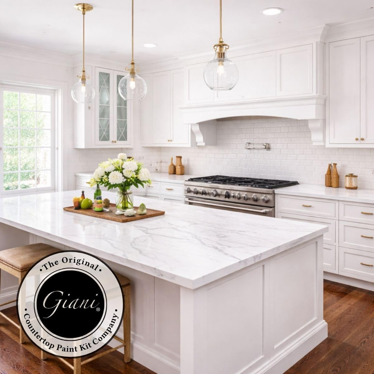 Marble Easy Epoxy Countertop Paint Kit (Carrara White)