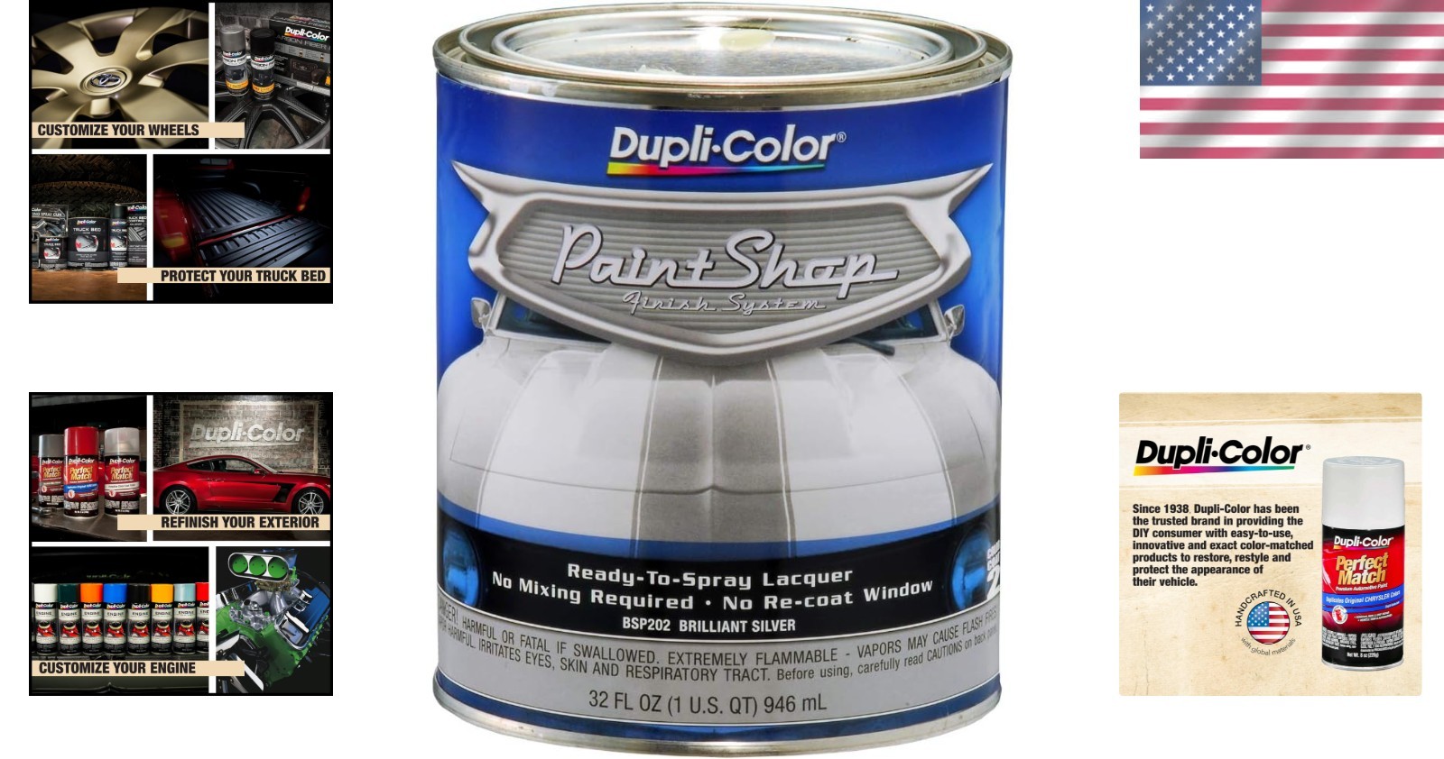 Paint Shop Finish System – Vibrant Silver