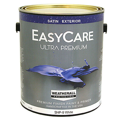EasyCare SHPD-GL Ultra Premium WeatherAll Exterior House Paint, Deep Base Satin