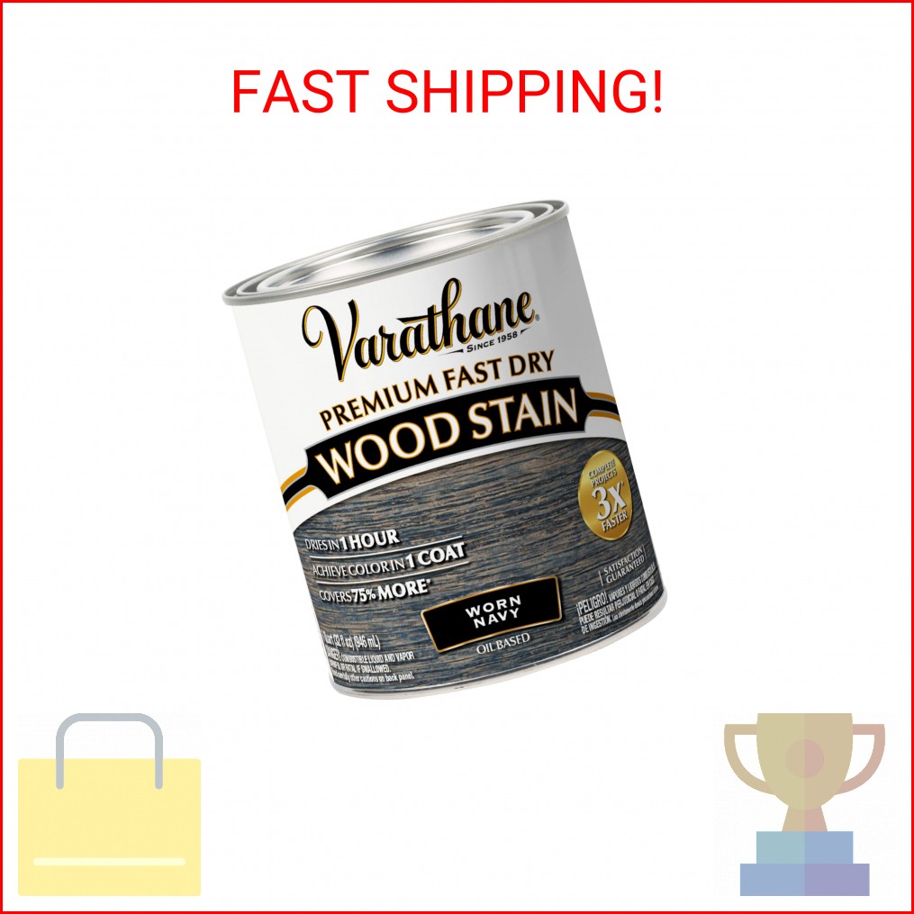 Varathane Premium Fast Dry Wood Stain | 1 Hour Dry Time | 1 Coat Color | Interio
