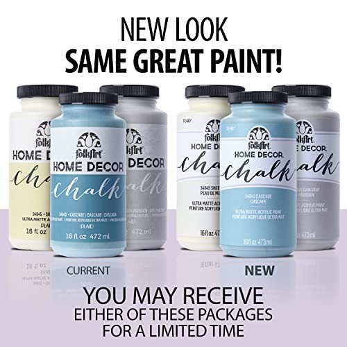 Chalk Paint 16 Ounce White Ultra Matte Finish for Furniture Wood Glass Metal
