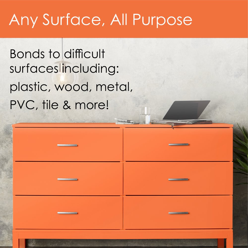 All Surfaces Rust Protection Gloss Popsicle Orange Spray Paint In/Outdoor 12 Oz