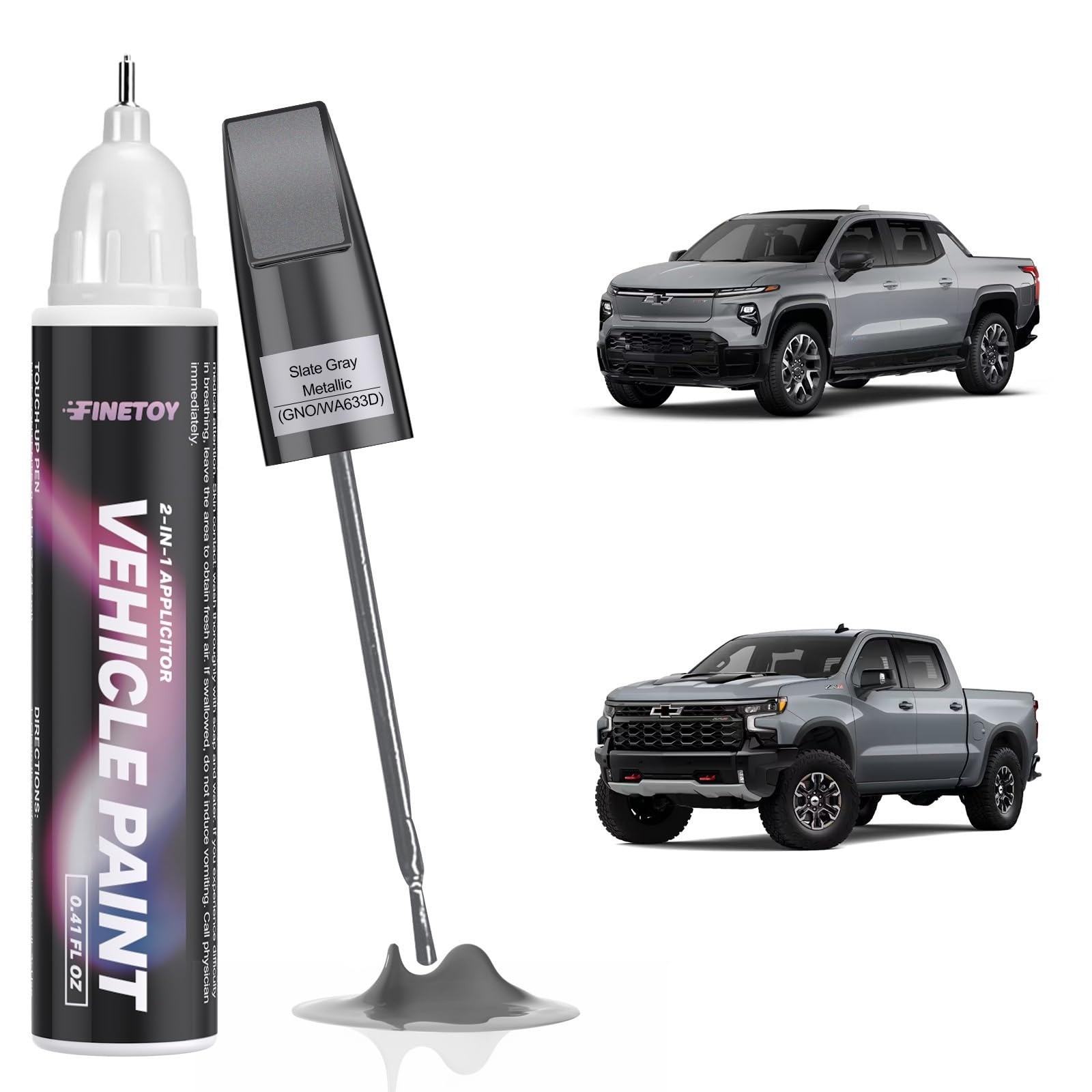 GNT Radiant Red Touch Up Paint for Chevrolet | Fast Drying Repair Kit