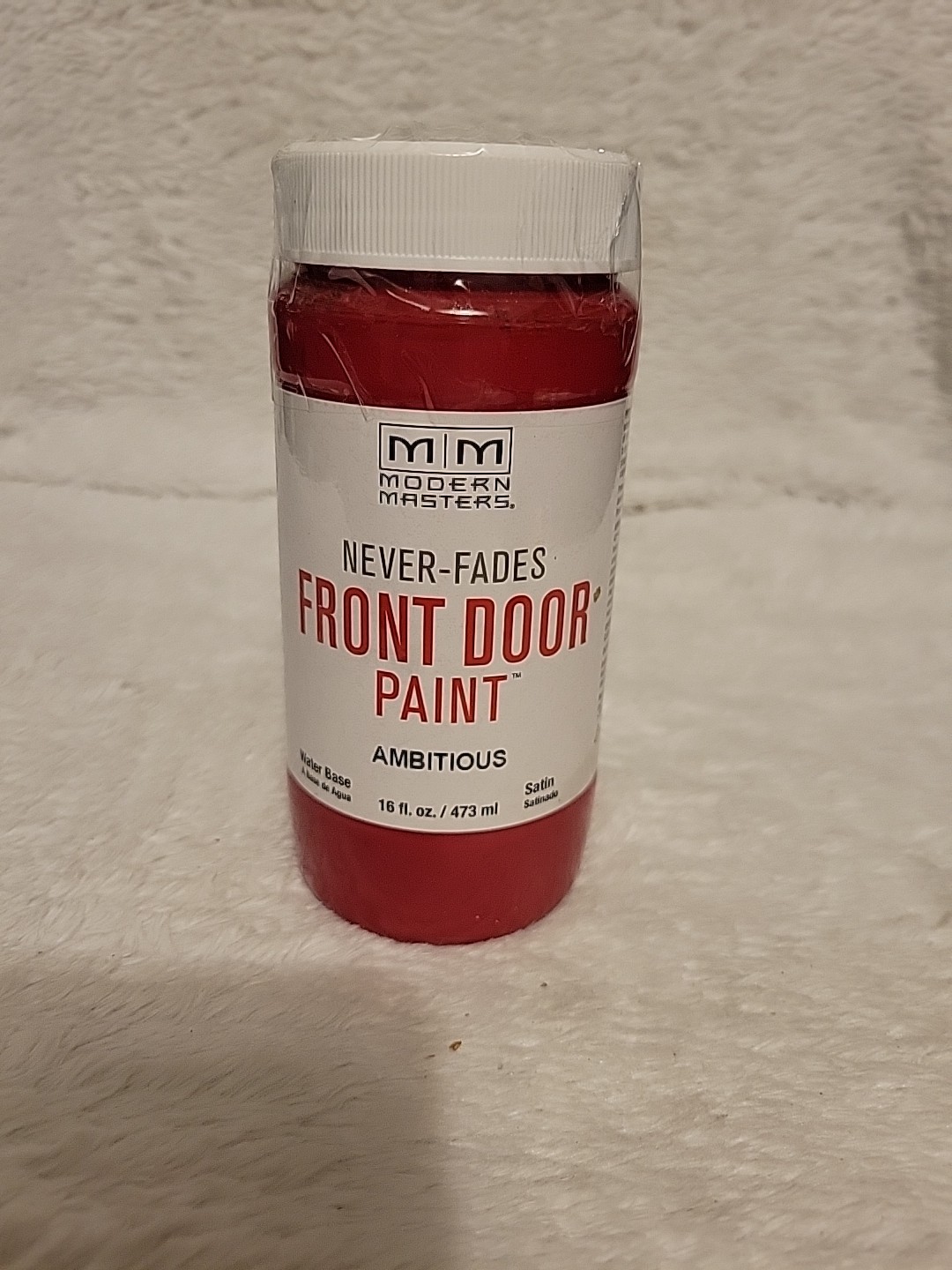 Satin Front Door Paint 16oz- Quick-Drying. Ambitious. Free Ship!