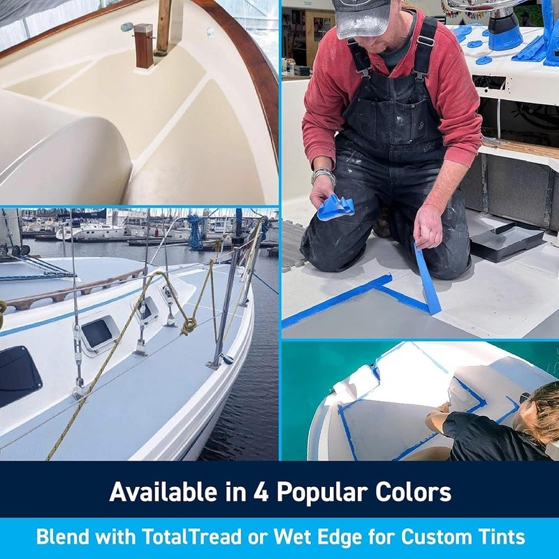 Non-Slip Deck Paint Marine-Grade Durable Easy Apply Long-Lasting Outdoor Use