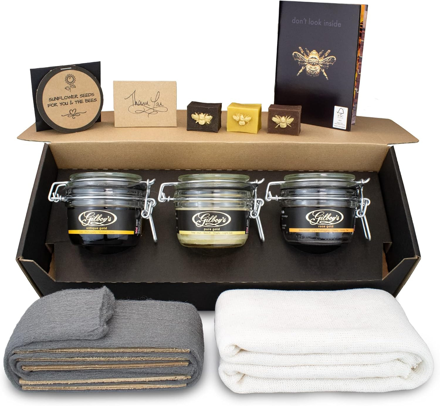 Beeswax Furniture Polishing Kit – Restore Antique & Mid Century Pieces