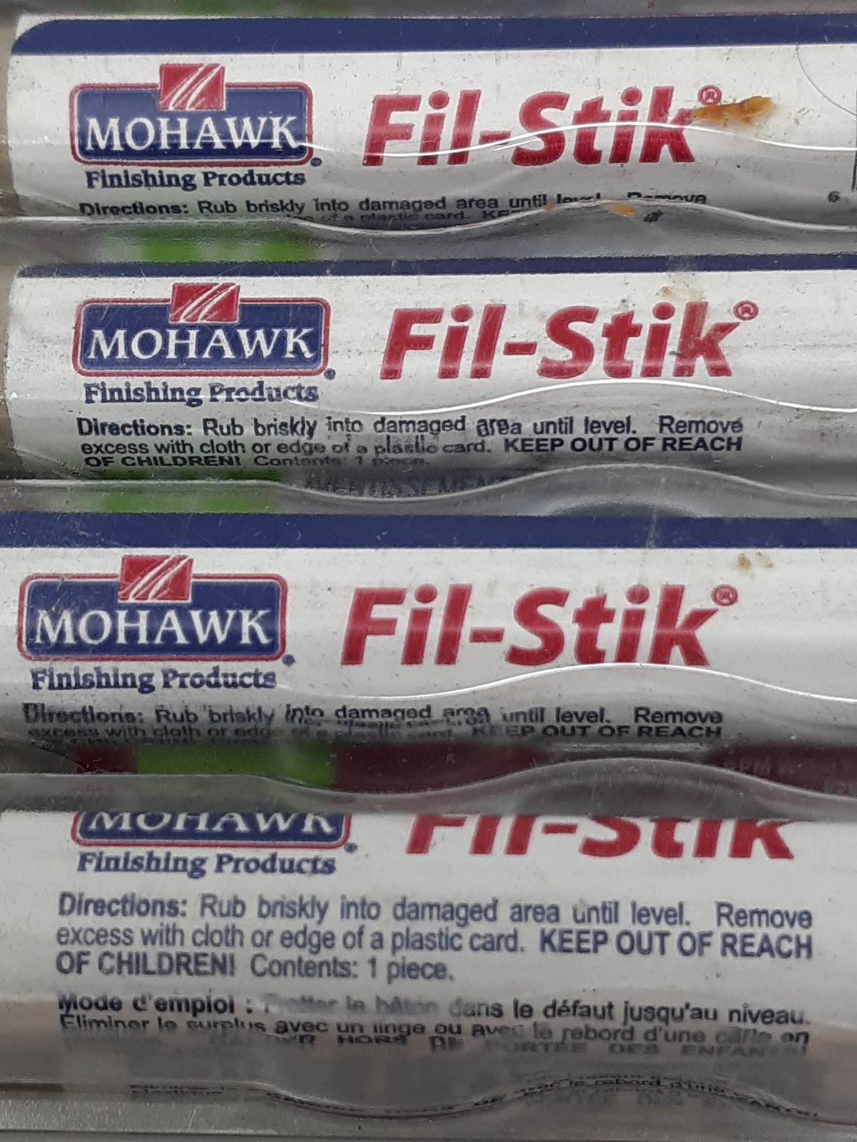 12-Pack Mohawk Fil-Stik M230-0246 Sandstone SWP Wood Repair Putty Sticks