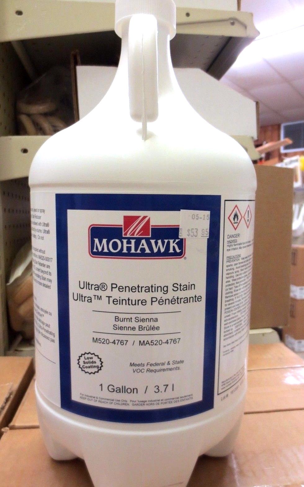 MOHAWK Ultra Penetrating Stain M-520 All Colors 1 Gallon