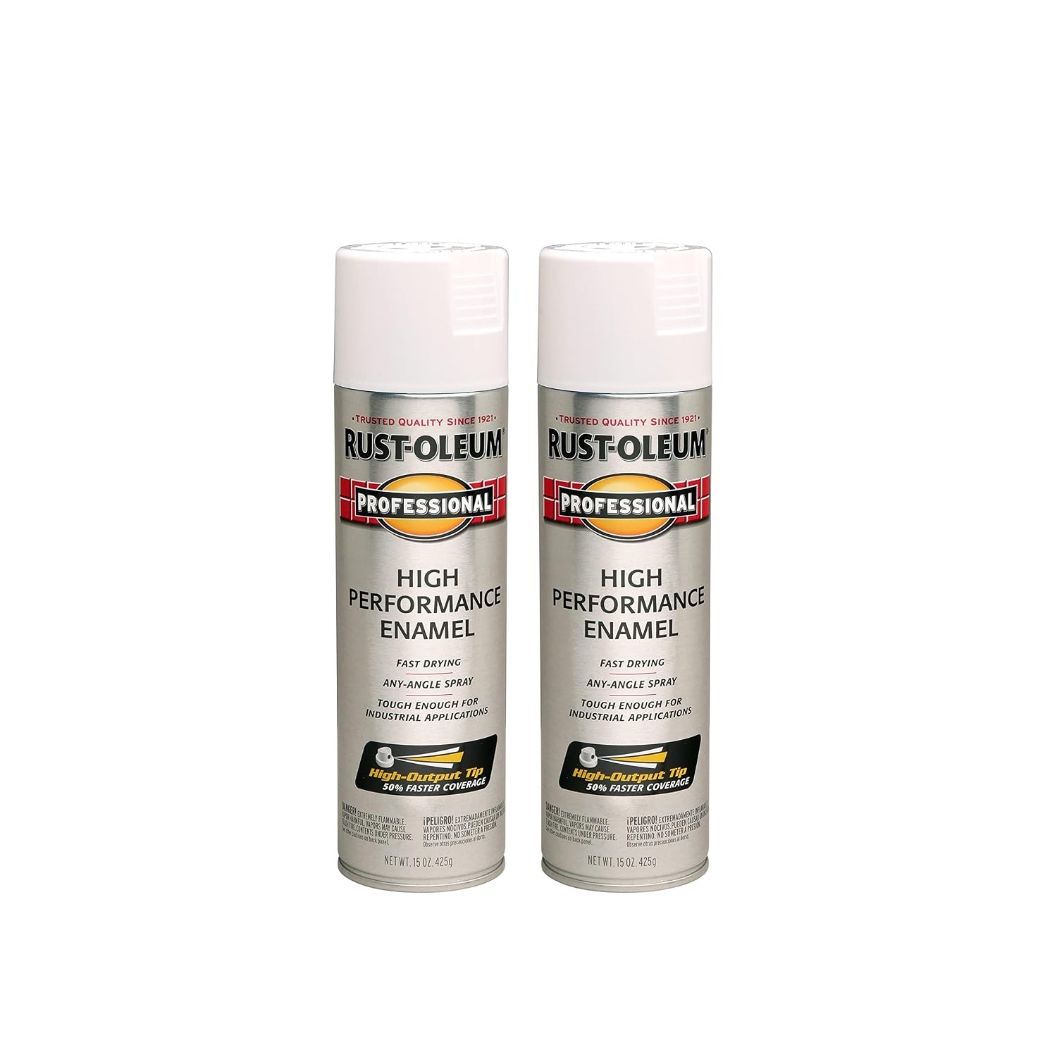 Rust Oleum 15 Oz Flat Black High Performance Metal Spray Paint Preventative