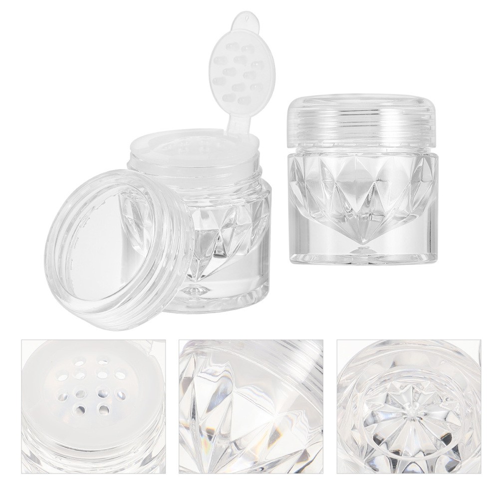 10pcs Sub Packaging Bottles Storage Bottles Concealer Powder Bottles