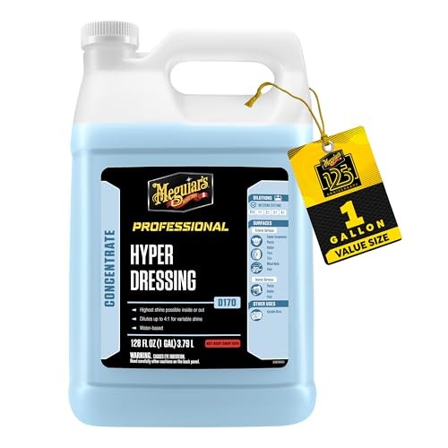 Meguiar’s D17001 Hyper Dressing -1 Gallon â€“ Give Your 128 Fl Oz (Pack of 1)
