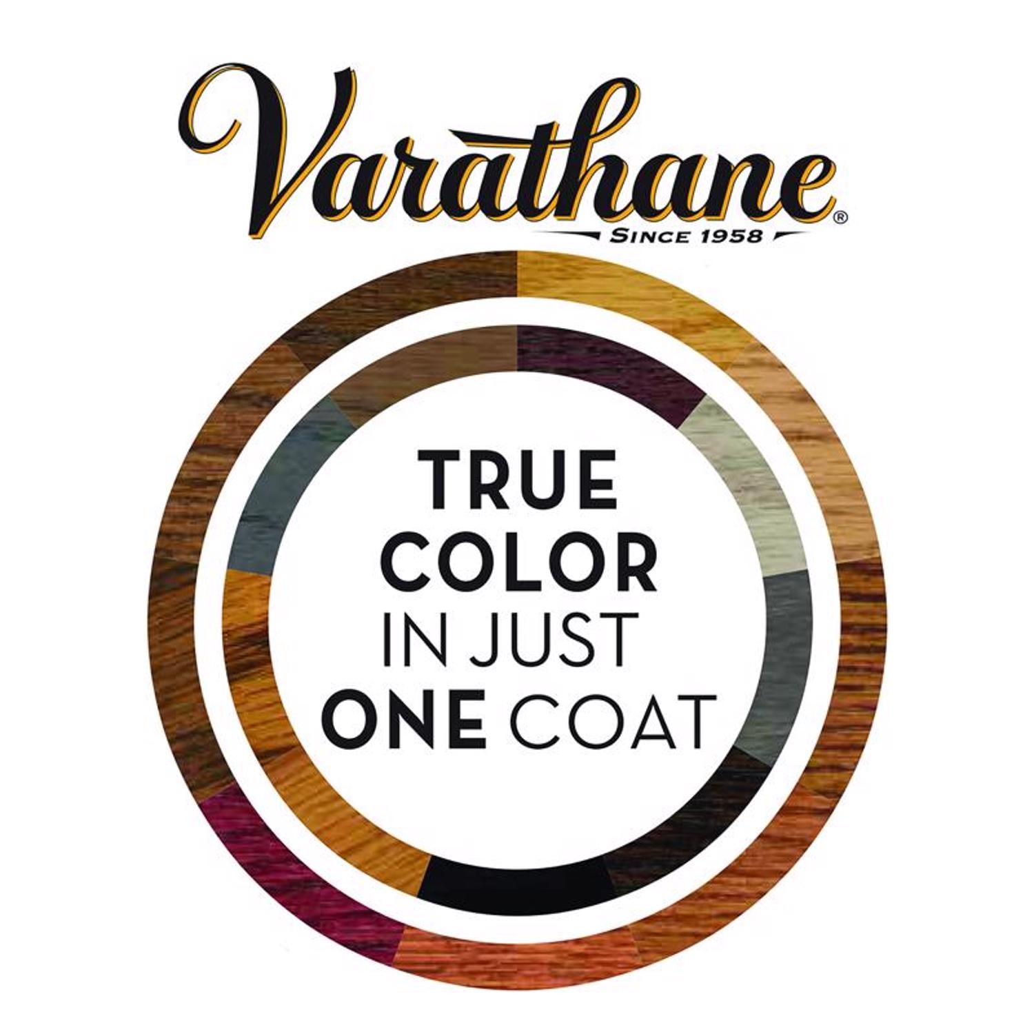 Varathane 262011 Sun Bleached Oil-Based Fast Dry Wood Stain 1 qt. (Pack of 2)