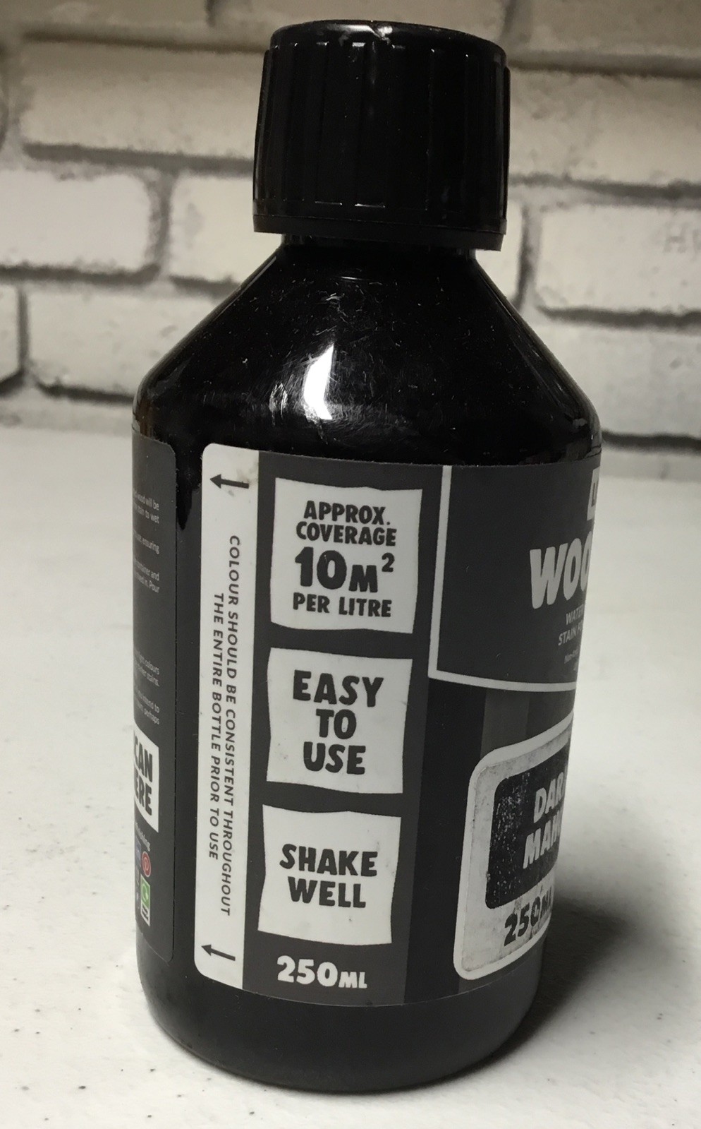 Littlefair’s Wood Stain Water Based – 8.5oz/250ml – Dark Red Mahogany