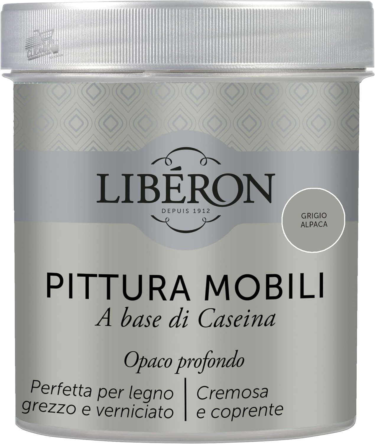 Alpaca Grey Casein Furniture Paint 0.5L