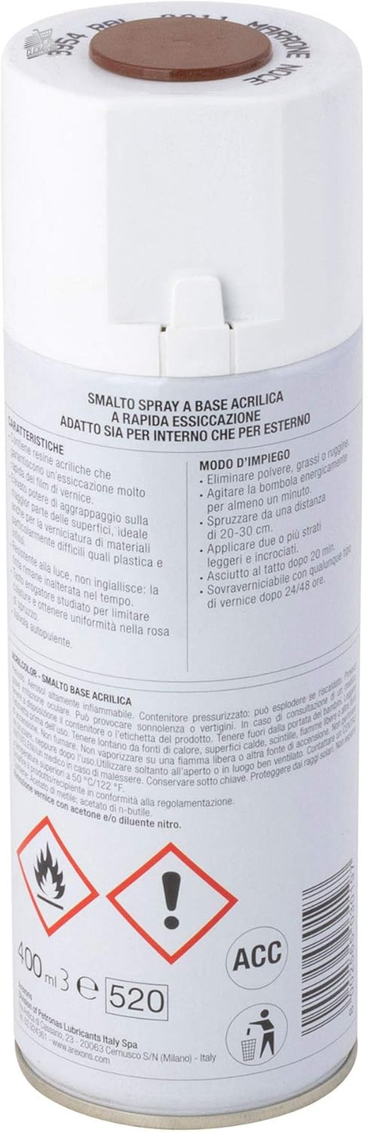Ruby Red Spray Polish RAL 3003 Acrylic 400ml Paint Metal Wood Multipurpose
