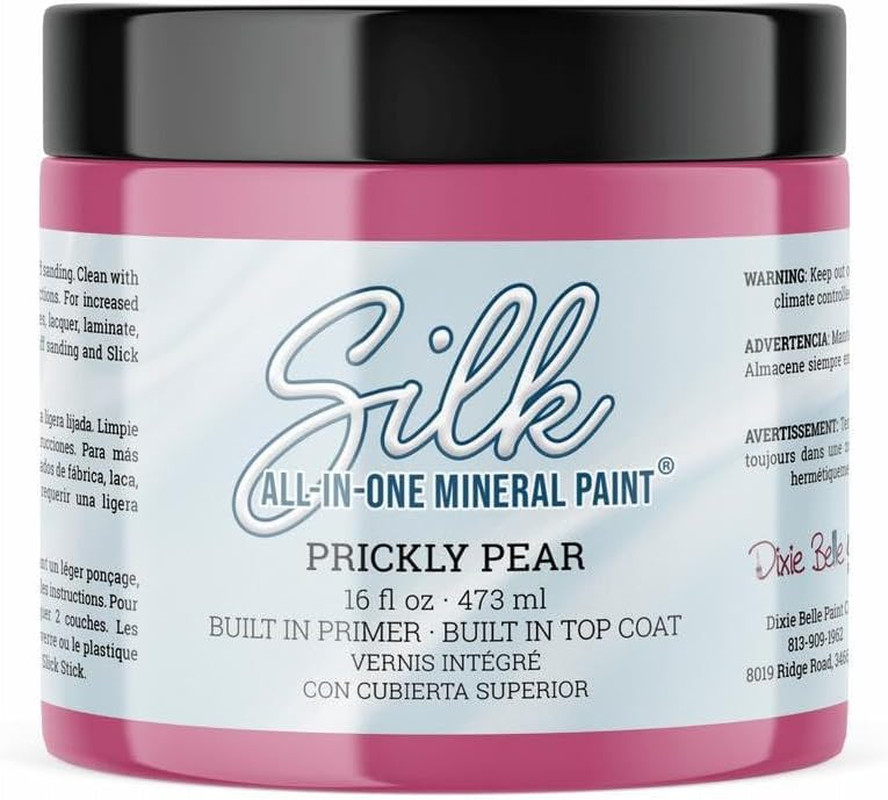 Dixie Belle Silk All-In-One Mineral Paint – Anchor (16 Fl Oz) – Black Water Base