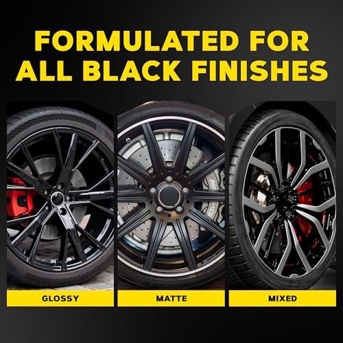 Deep Foaming Gel Specially Formulated to Hot Rims Black Wheel Cleaner