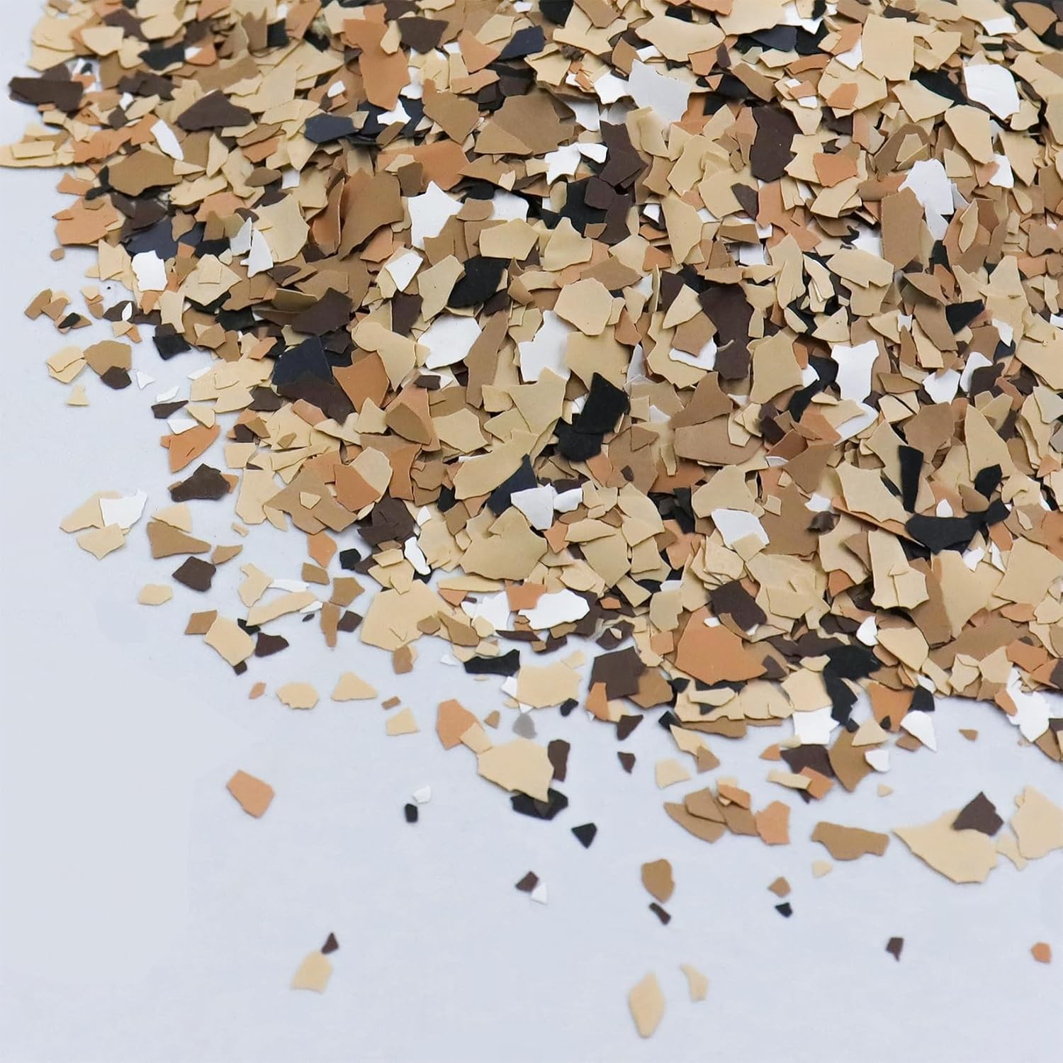 900G Decorative Epoxy Floor Flakes for Garage & Home Flooring, Color Blend
