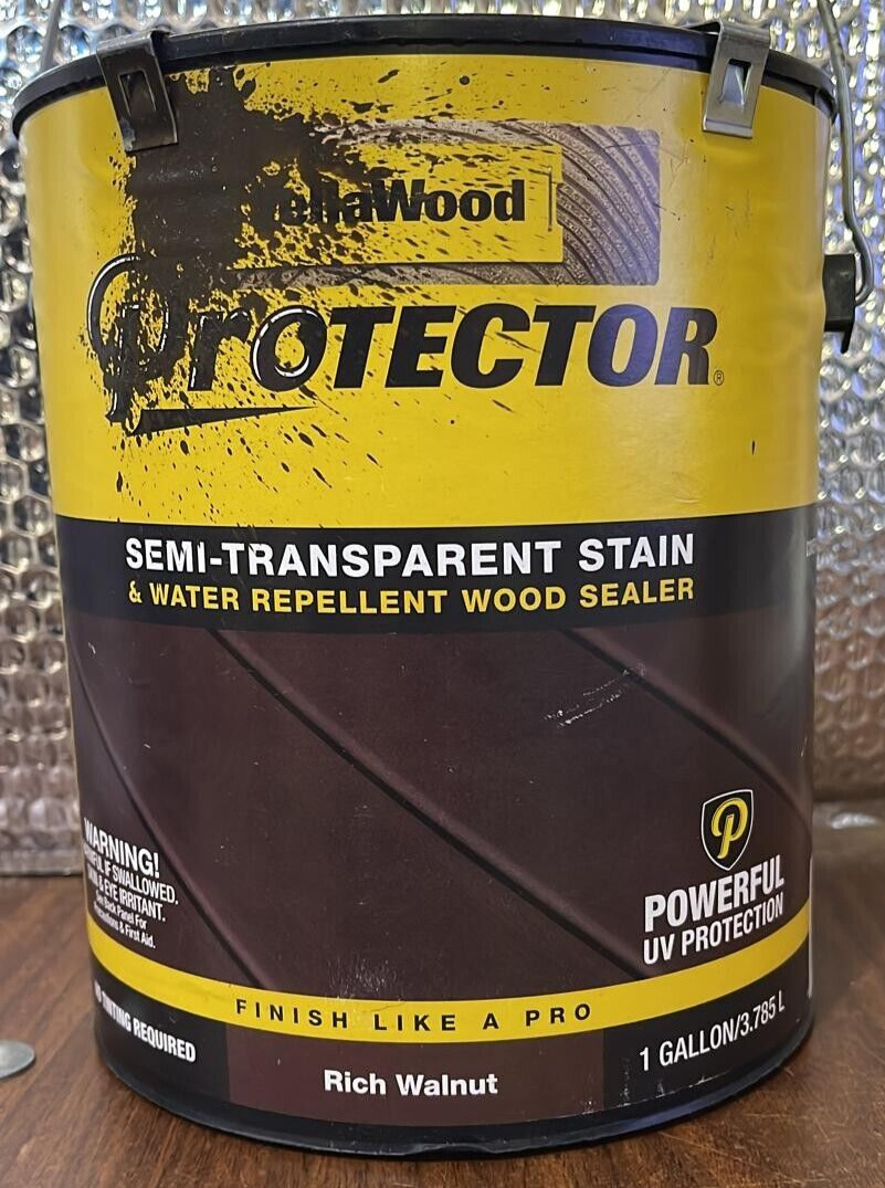 YELLAWOOD PROTECTOR SEMI-TRANSPARENT STAIN & WOOD REPELLENT WOOD SEALER