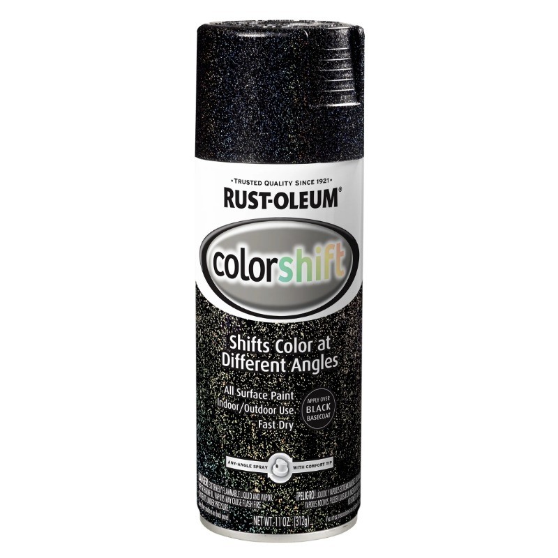 Iridescent, Rust-Oleum Color Shift Spray Paint-384335, 11 oz