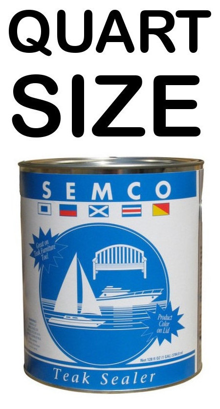 SEMCO TEAK SEALER CLASSIC BROWN QUART TREATMENT SEALANT PROTECTOR PRESERVE