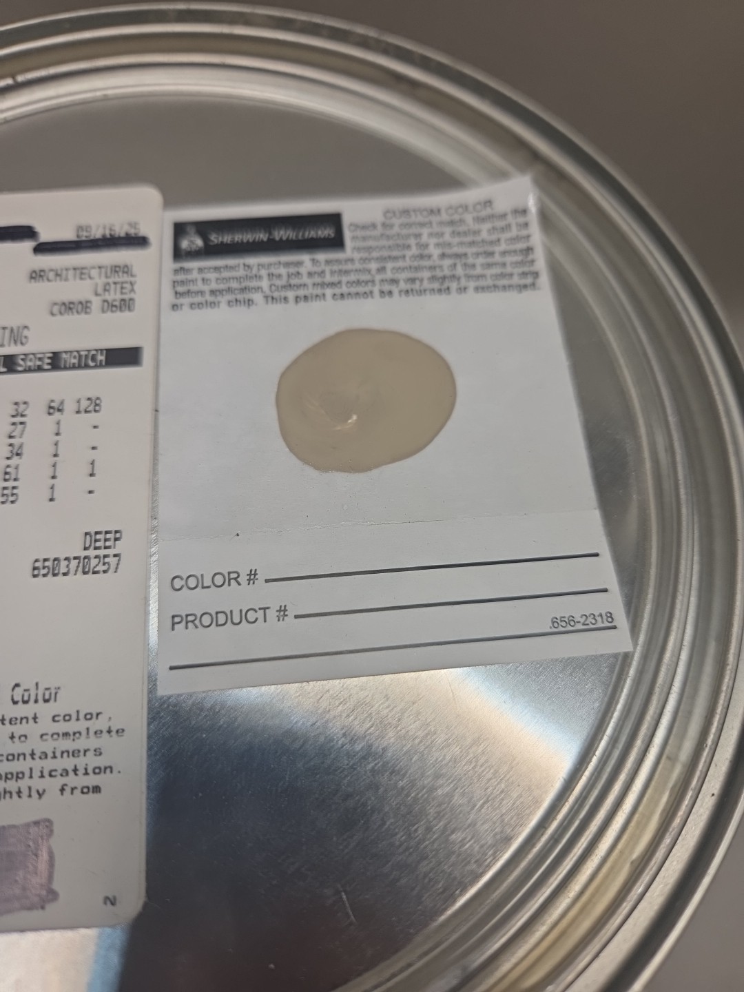 1 Gallon Sherwin Williams Emerald Exterior Gloss Color 7508 Tavern Taupe