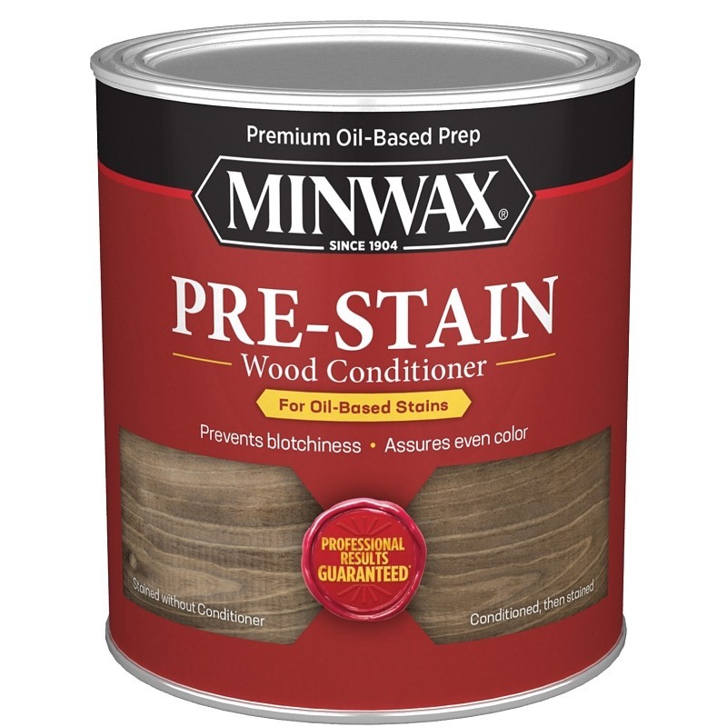 Minwax 61500444 Pre-Stain Wood Conditioner, 125 sq-ft Coverage Area, Clear, Liqu