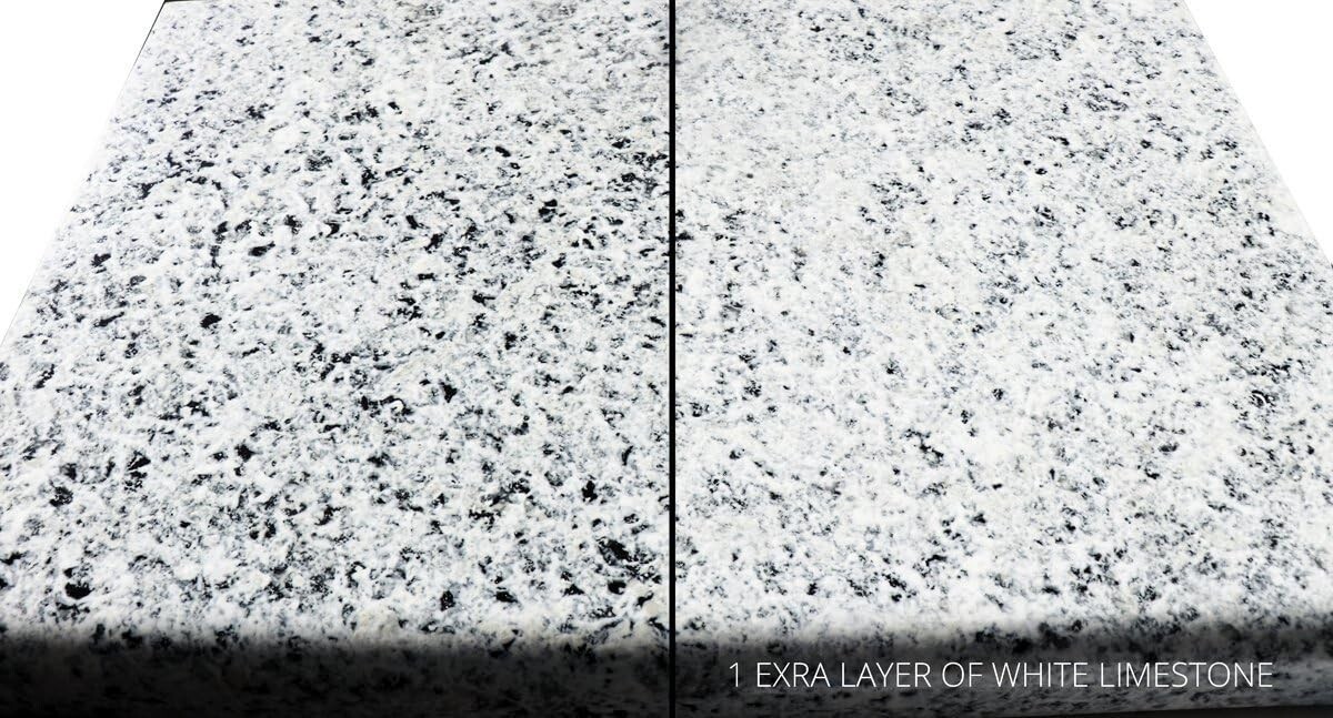 Granite Countertop Paint Kit 2.0-100% Acrylic White Diamond