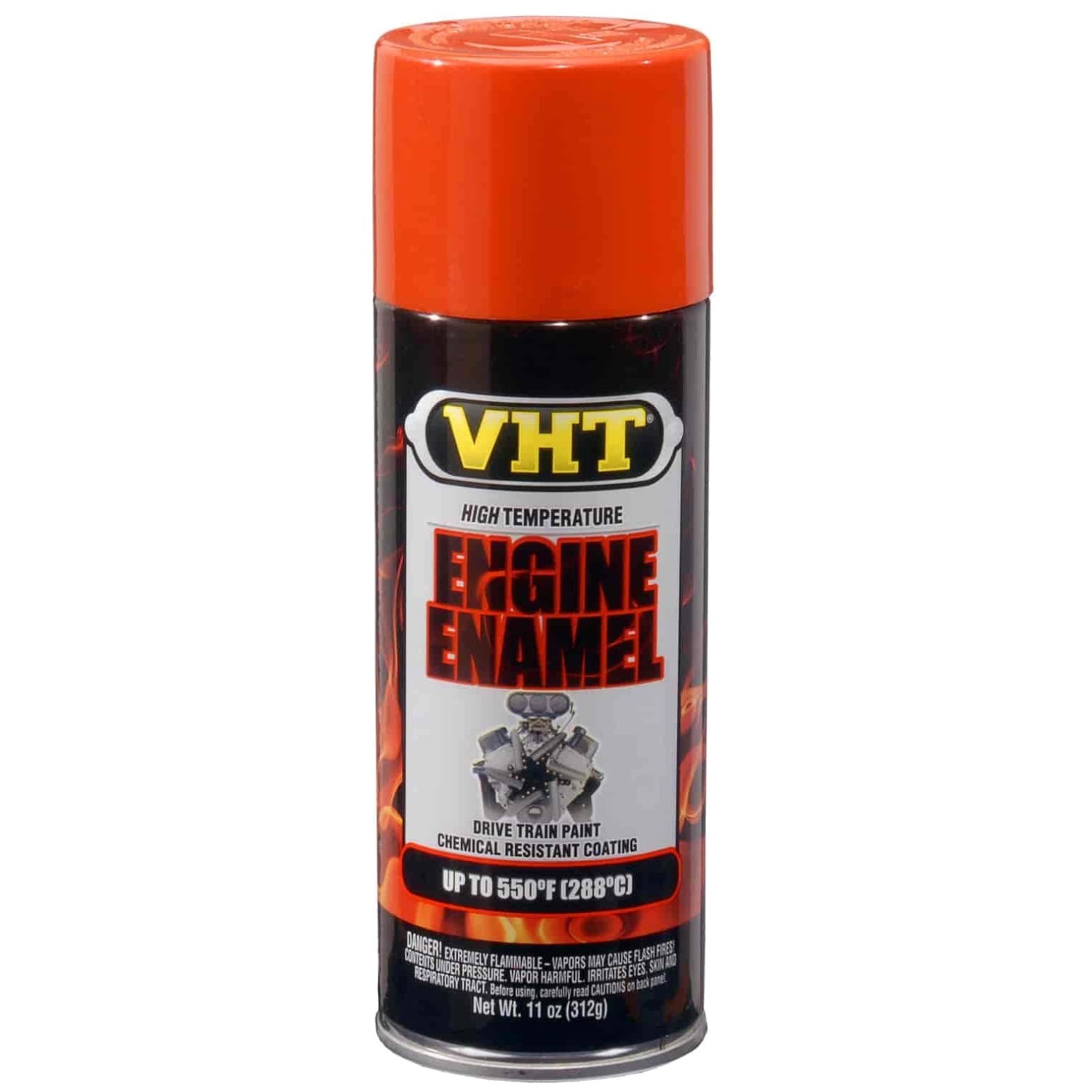 VHT SP120 550°F Engine Spray Paint – Chrysler Hemi-Orange Enamel in 11 Ounce Can