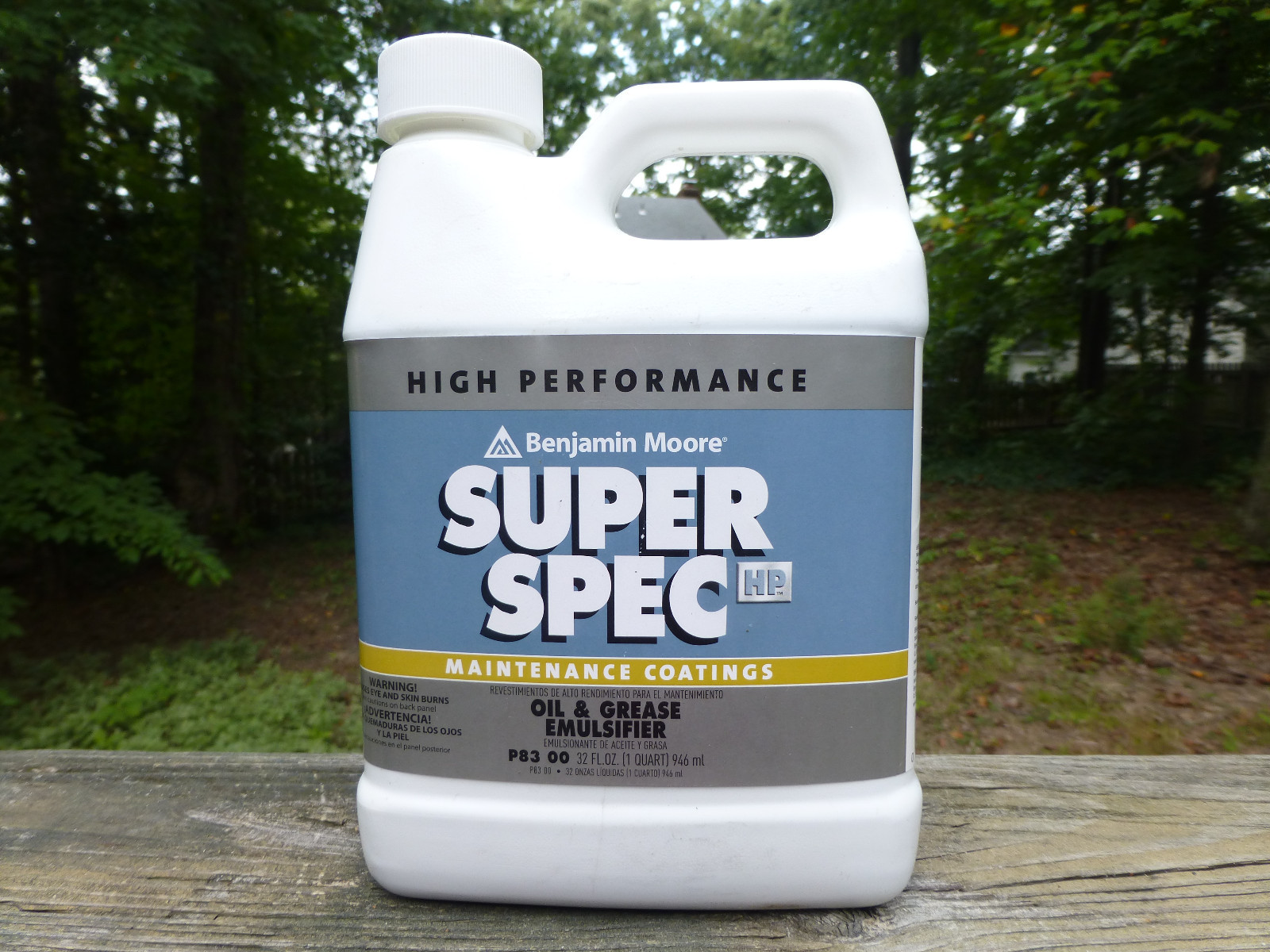 Benjamin Moore Super Spec HP Oil and Grease Emulsifier P83 32 oz.