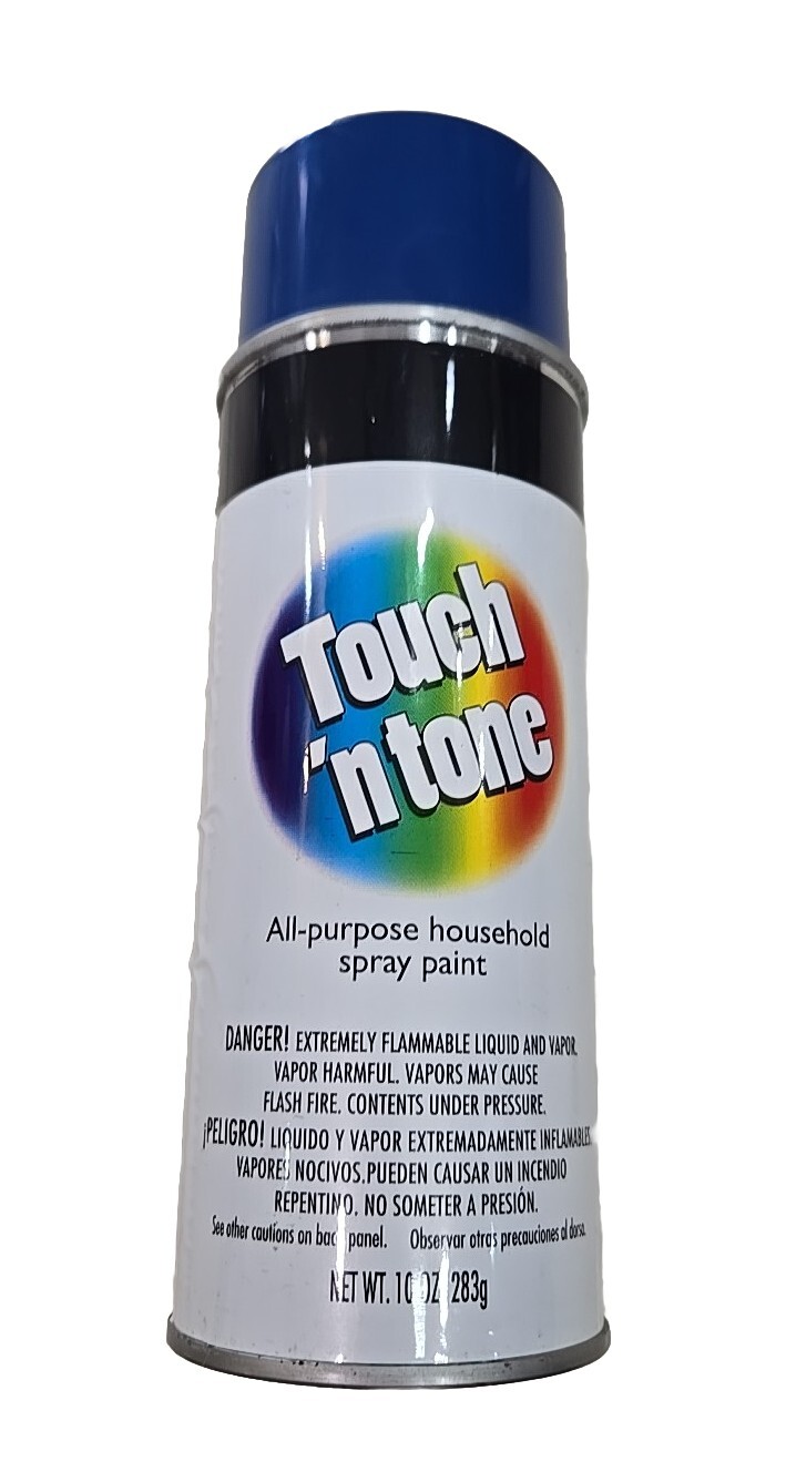 Pack of (5) Royal Blue Spray Paint 11 Oz. Quick Drying Made USA.