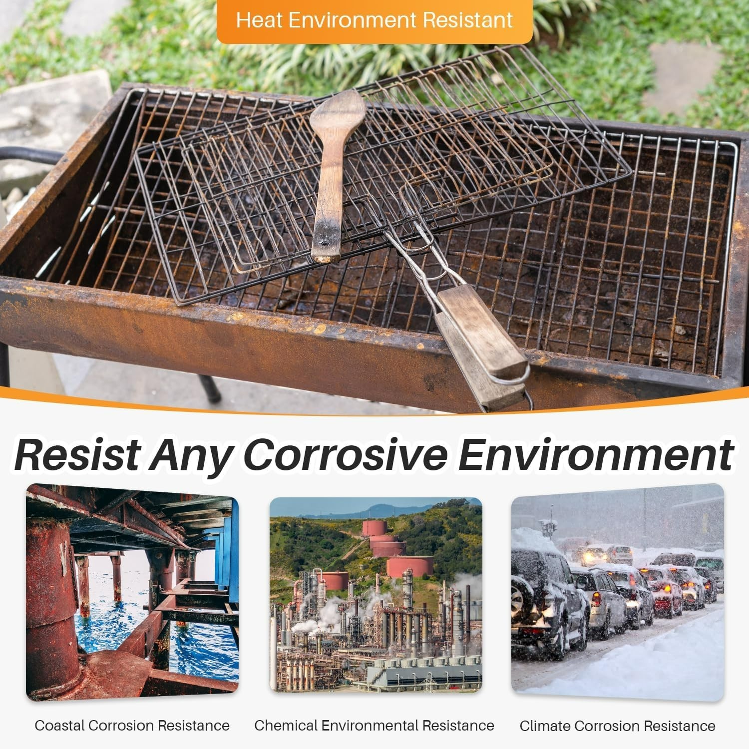 Fast-Drying 2-in-1 Rust Prevention & Metal Primer Paint for All Surfaces