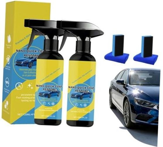 Nano Quick Coat Restore Coating Spray, 2026 Advanced Automobile Quick-Acting