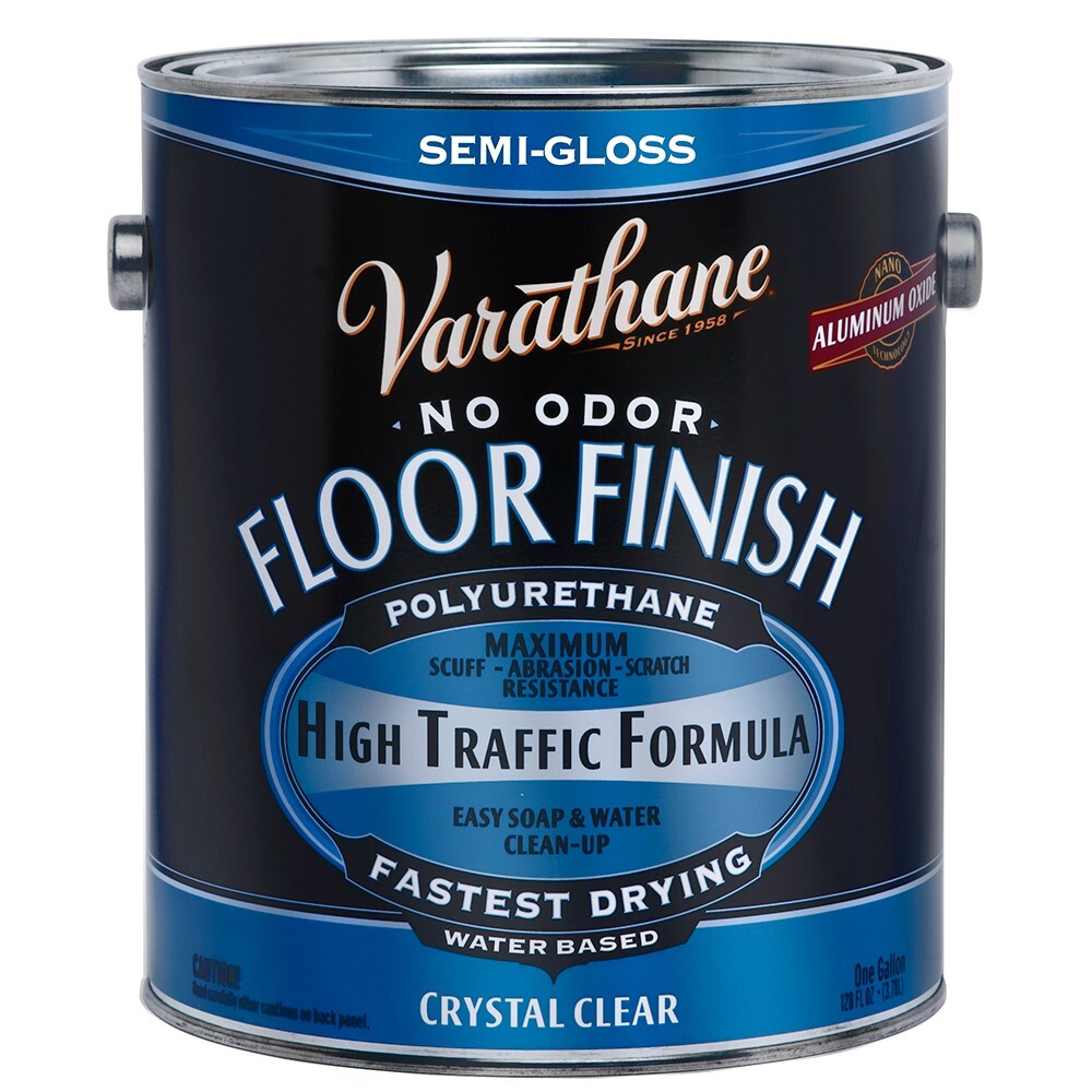 Varathane 230131 Crystal Clear Floor Finish Semi-Gloss gal