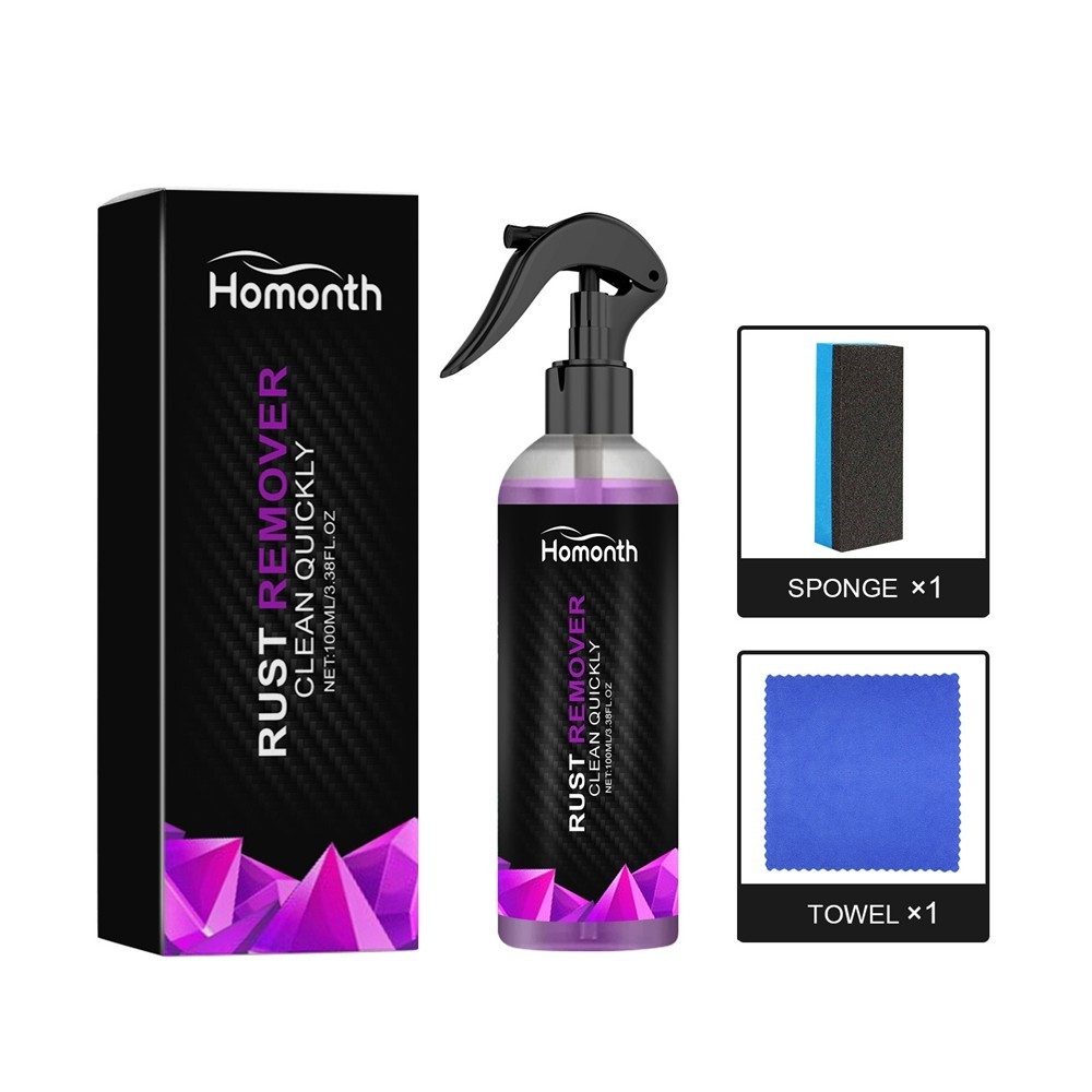 Multi-Purpose Car Rust Removal Spray Rust Remover Rust Inhibitor Derusting Spray