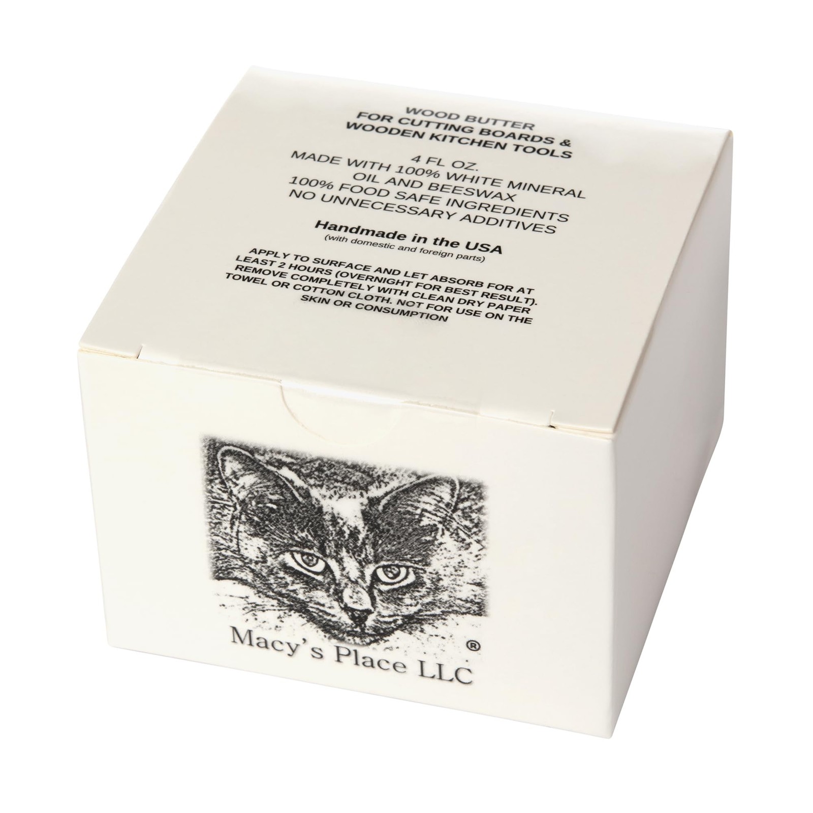 Wood Butter 4 fl oz Cutting Board Wax 1 Count (Pack of 1), Natural Tone
