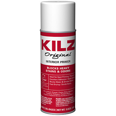 Kilz 10004 Original Primer, Oil-Base Interior, 13-oz. Aerosol – Quantity 1