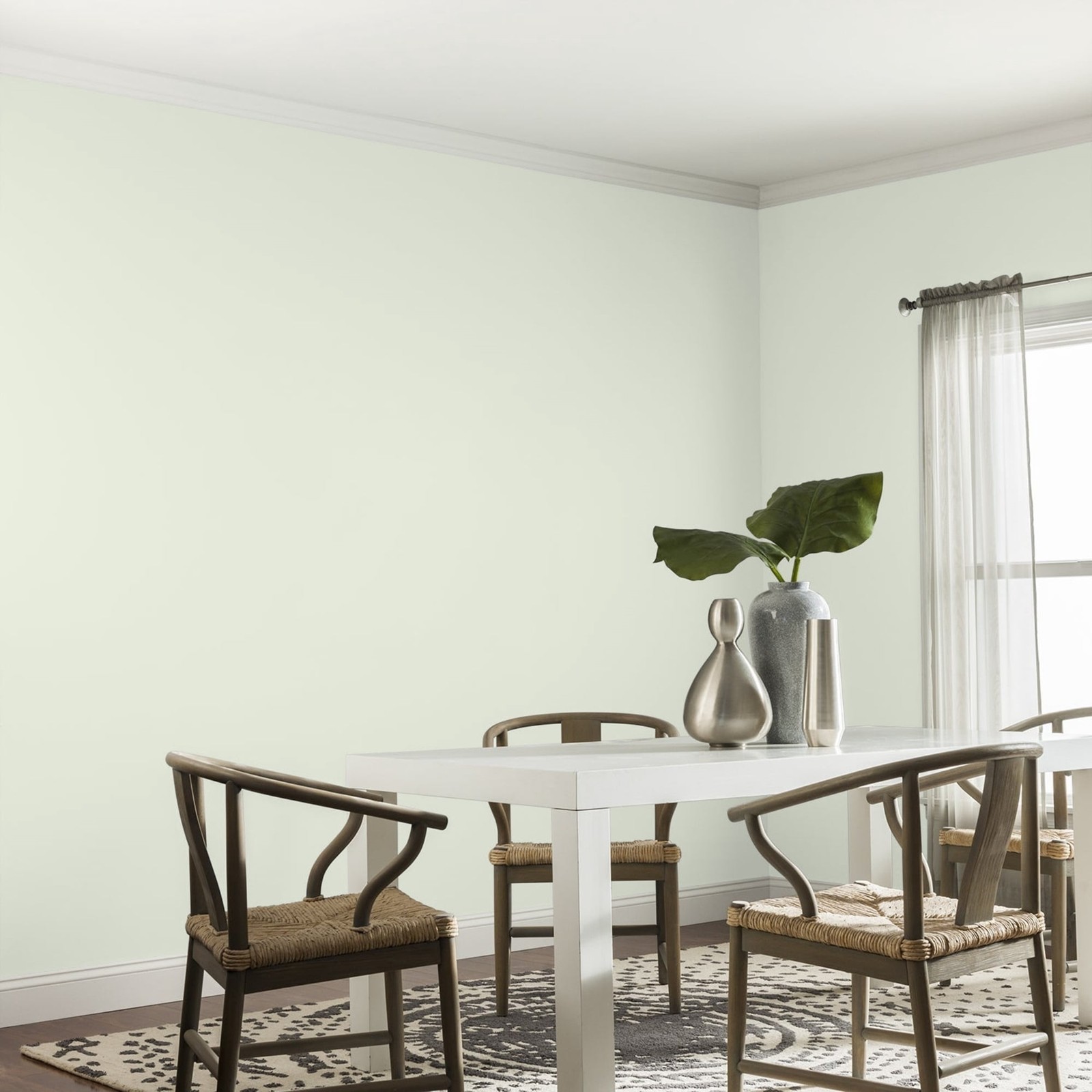 Fundamentals Milkweed / Green Eggshell Interior Paint 1 Gallon