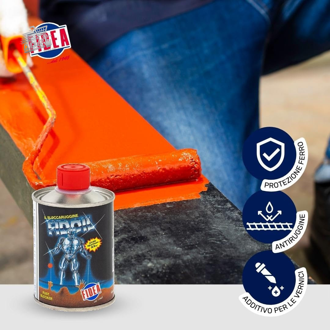 Fidoil Anti-Rust Lock Protective Metals Paint Iron Enamel Clear