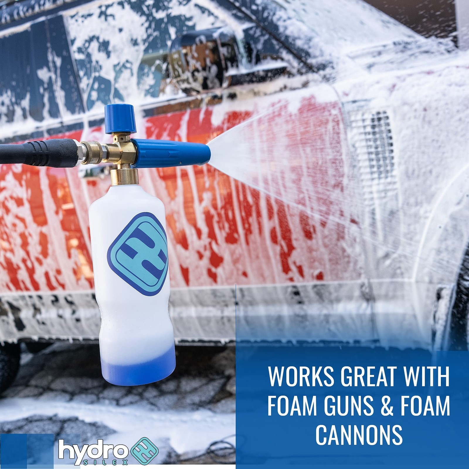 Ceramic High Foaming Silica Soap SIO2 Infused. Hydrophobic Coating Car Wash S…